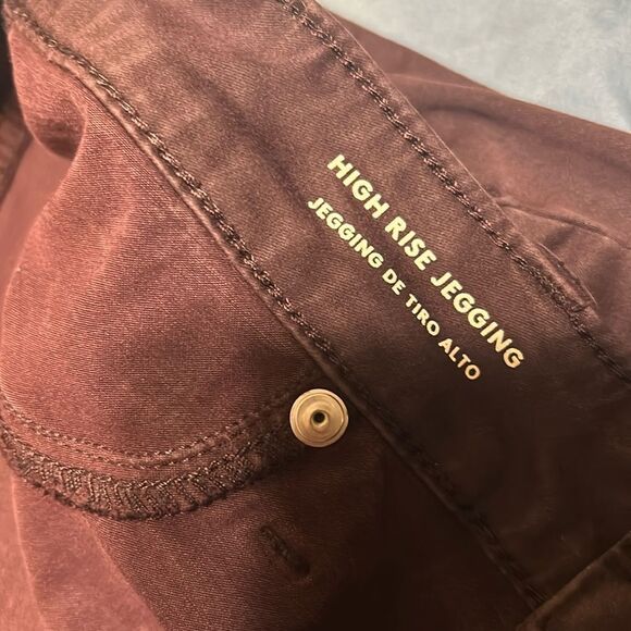 Universal thread brown high rise jeggings size 8 - Picture 3 of 5